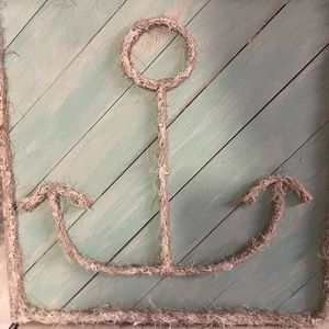 Whitewashed Coastal Wall Hanging